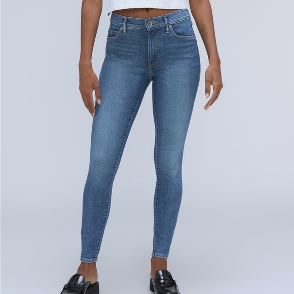 NWT EVERLANE The Mid-Rise Skinny Stretch Jean - Picture 6 of 6